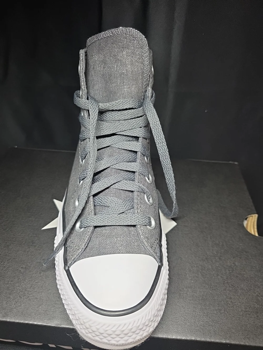 Men's Size 7 - Converse Chuck Taylor All Star High Boro Stitch - Dark Matter